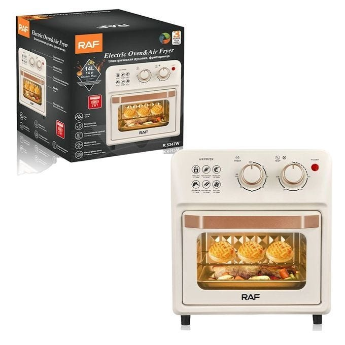 RAF Electric Air fryer And Oven (2in1) 12Liter Best Quality R5347 - Medaid International