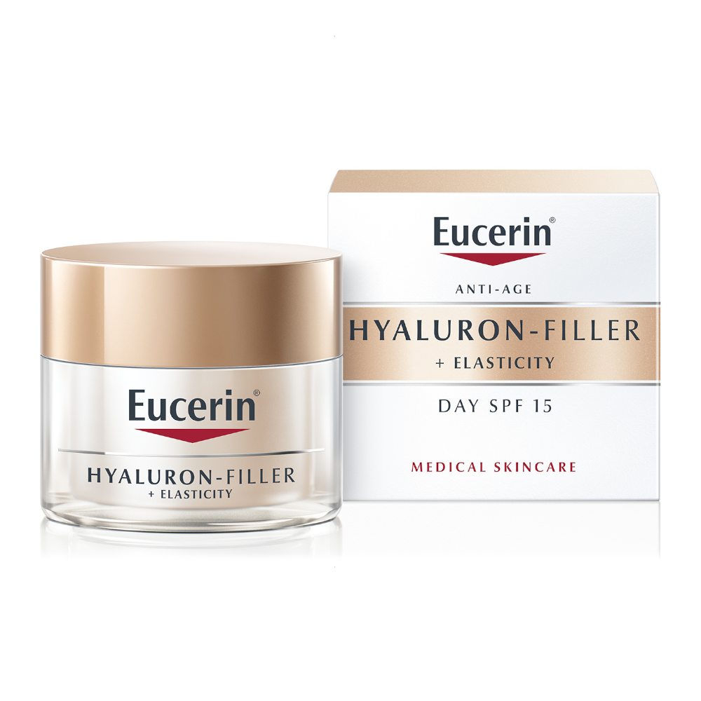 Eucerin Hyaluron-Filler + Elasticity Day Cream spf 15 - Medaid - Lebanon