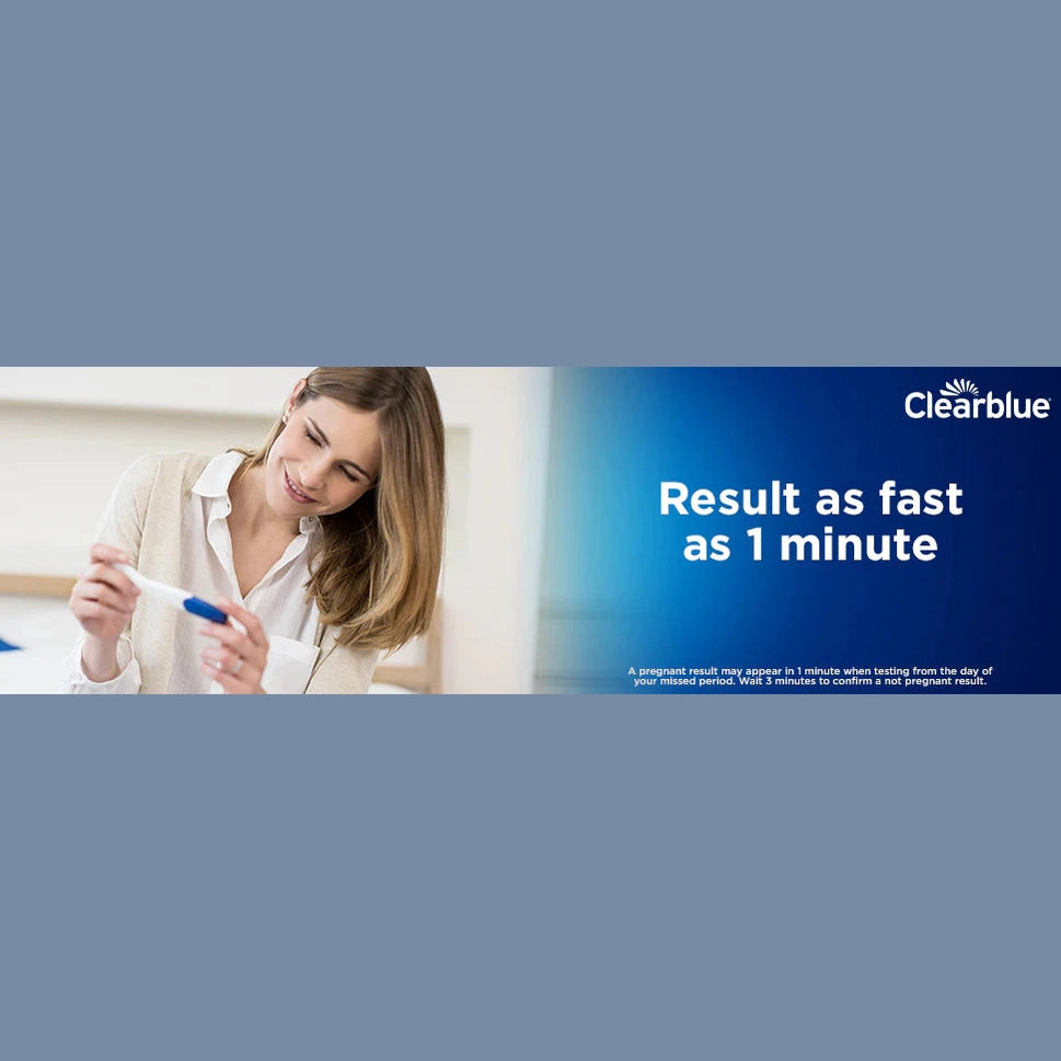 Pregnancy Tests - Clearblue Rapid Detection Pregnancy Test Fast Results Single - Medaid