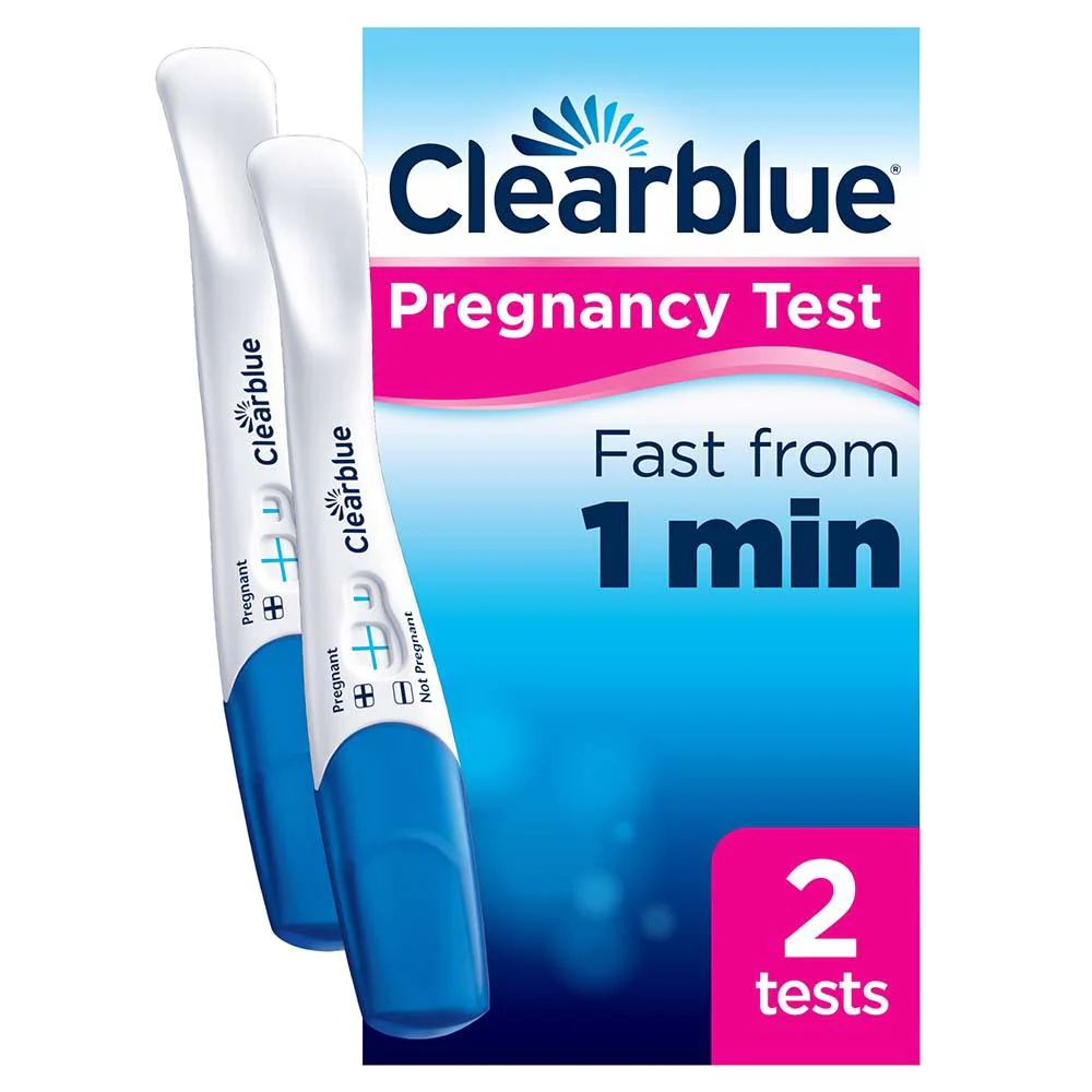 Pregnancy Tests - Clearblue Rapid Detection Pregnancy Test Fast Results Double - Medaid