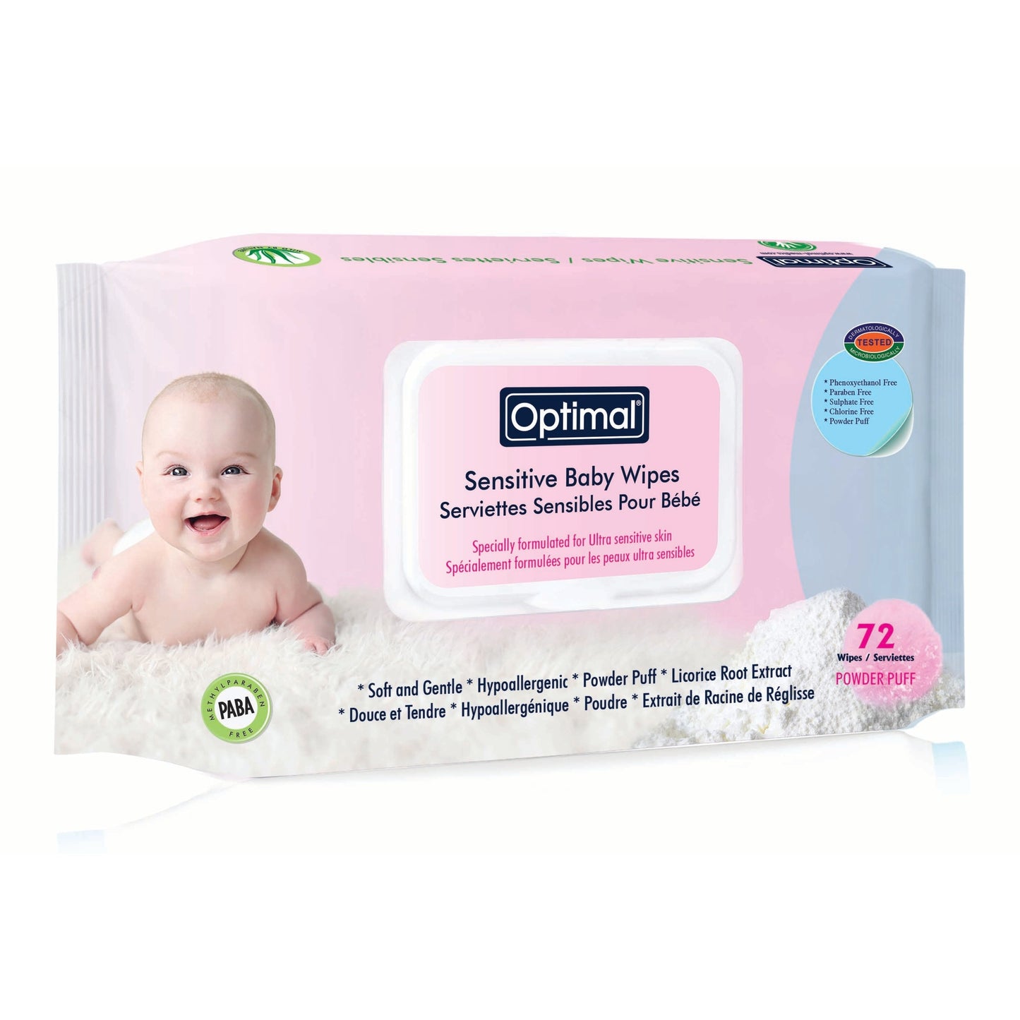 Optimal baby wipes - Medaid
