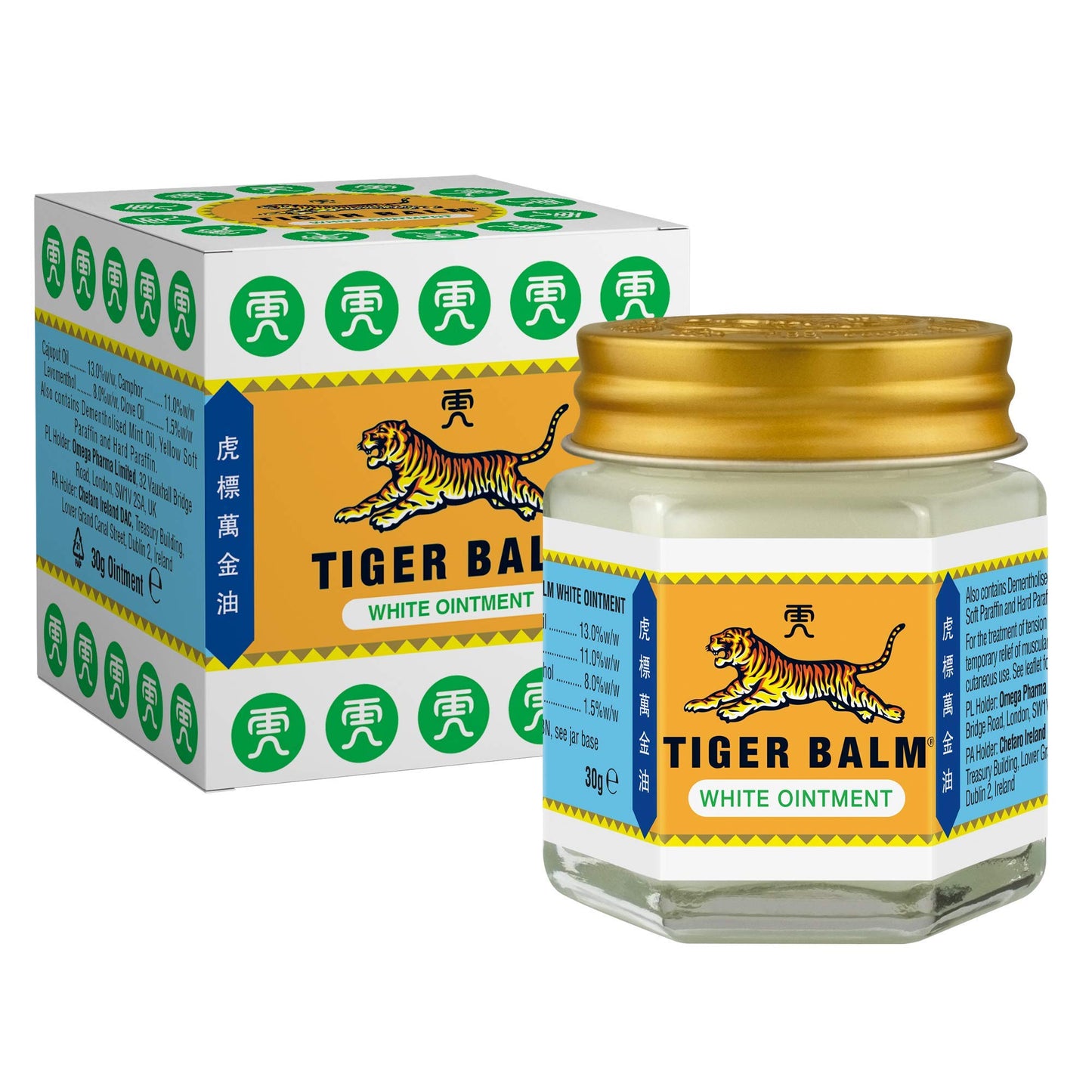 Tiger Balm White, 30 g - Medaid