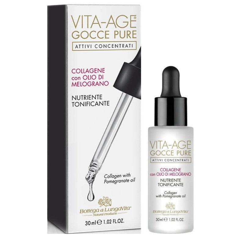 Vita-age Gocce Pure Collagen With Pomegranate Oil Serum - Medaid - Lebanon