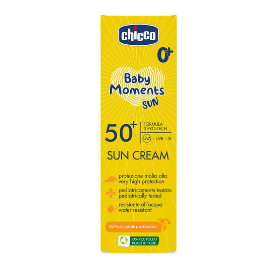 CHICCO Baby Moments SUN CREAM SPF50+ 75ml - Medaid International