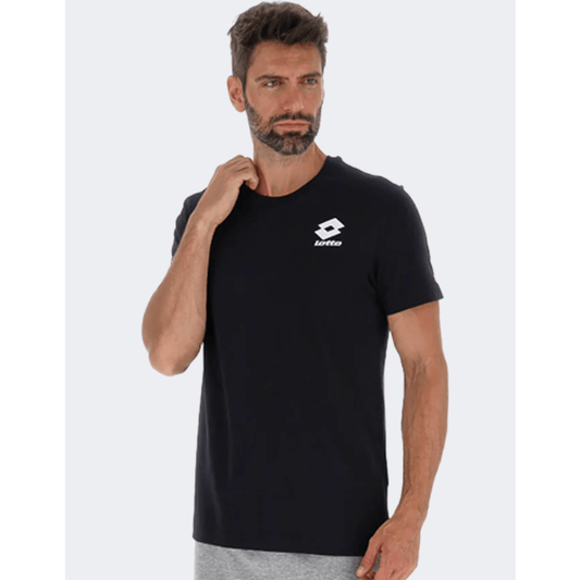 Lotto Smart Og Men Lifestyle T-Shirt Black - Medaid International