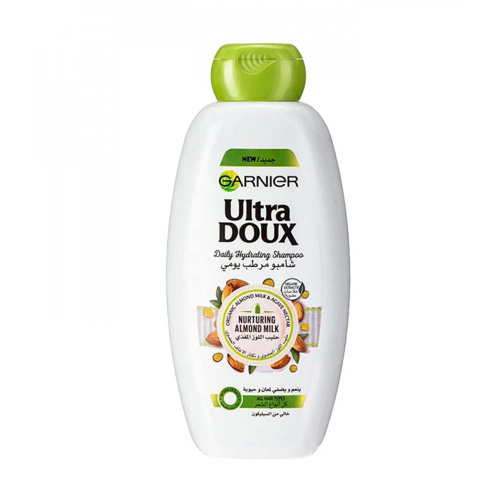 Garnier Ultra Doux - Almond Milk and Agave Sap Normal Hair Shampoo - Medaid