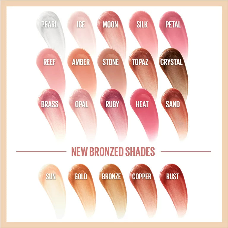 MAYBELLINE Lifter Gloss Lip Gloss Makeup With Hyaluronic Acid - GOLD - Medaid International