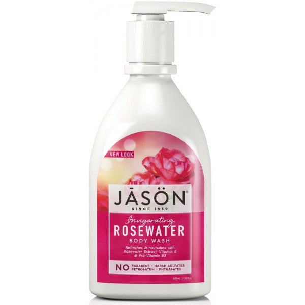Jason - Invigorating Rosewater Body Wash 887ml - Medaid International