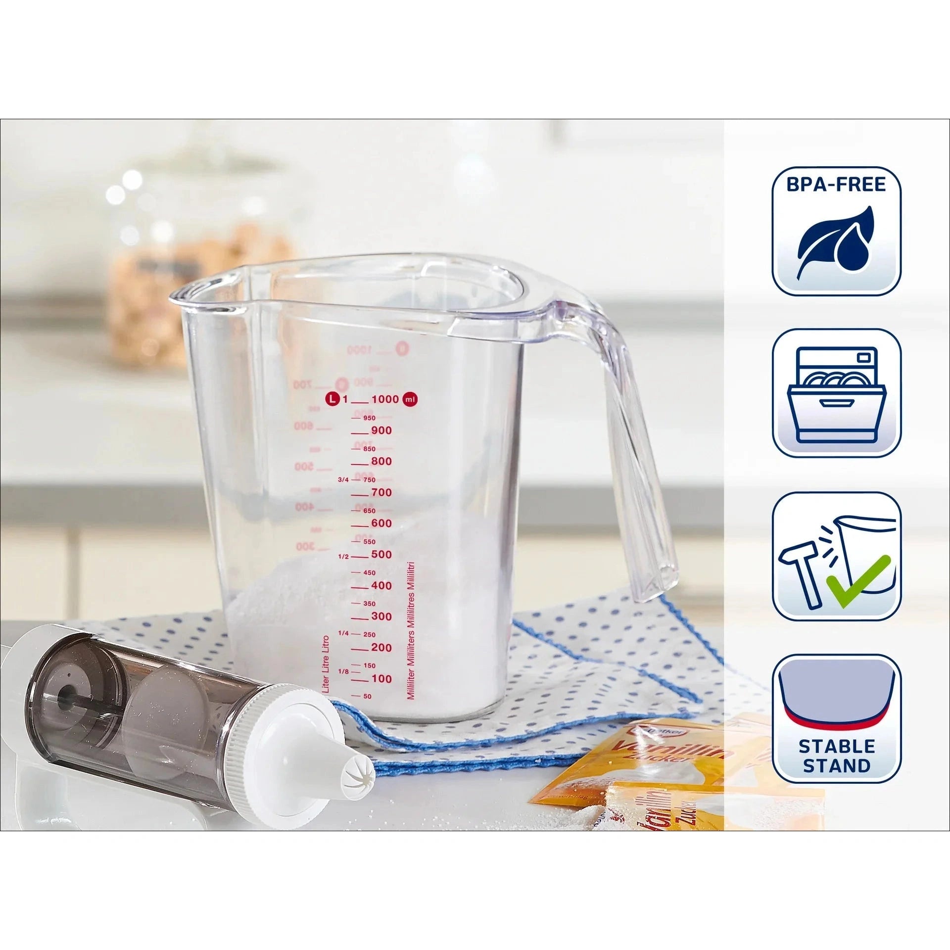 Measuring Jug 1L Comfort Line - Medaid International