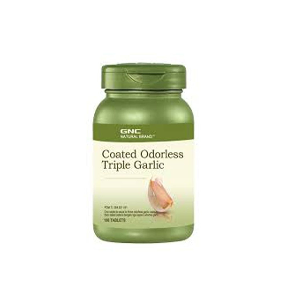 COATED ODORLESS TRIPLE GARLIC 100tab - Medaid