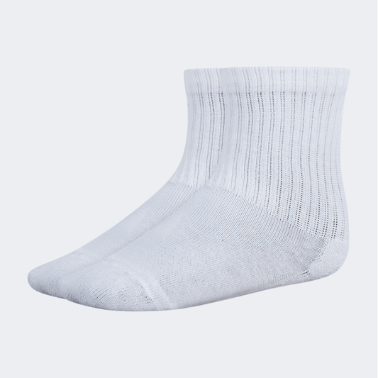 Top Ten Soft Kids Lifestyle Socks White - Medaid International
