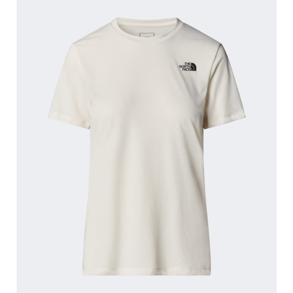The North Face Foundation Half Dome Ca Graphic Women Lifestyle T-Shirt White Dune - Medaid International