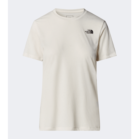 The North Face Foundation Half Dome Ca Graphic Women Lifestyle T-Shirt White Dune - Medaid International