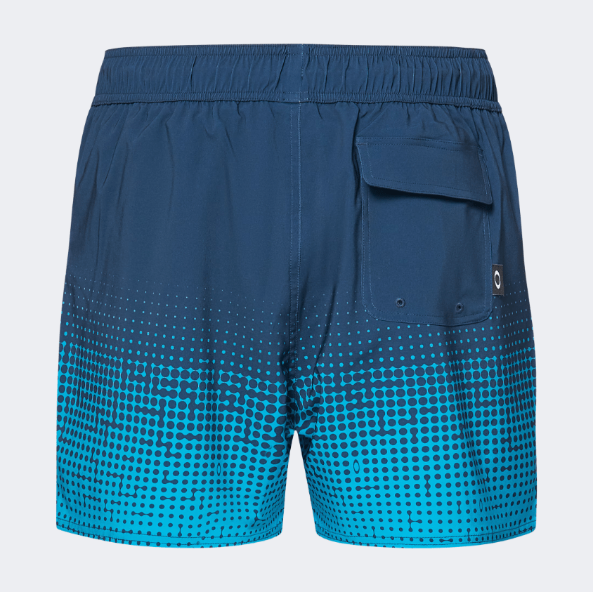 Oakley Sand Pixel Rc 16 Inch Men Beach Swim Short Abyss/Blue - Medaid International
