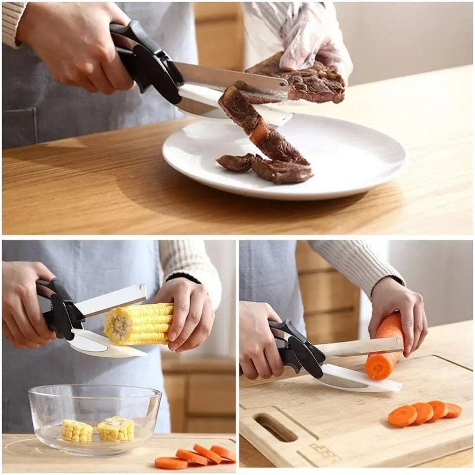 Kitchen Scissor Smart Cutting Board - Clever Cutter - Medaid International