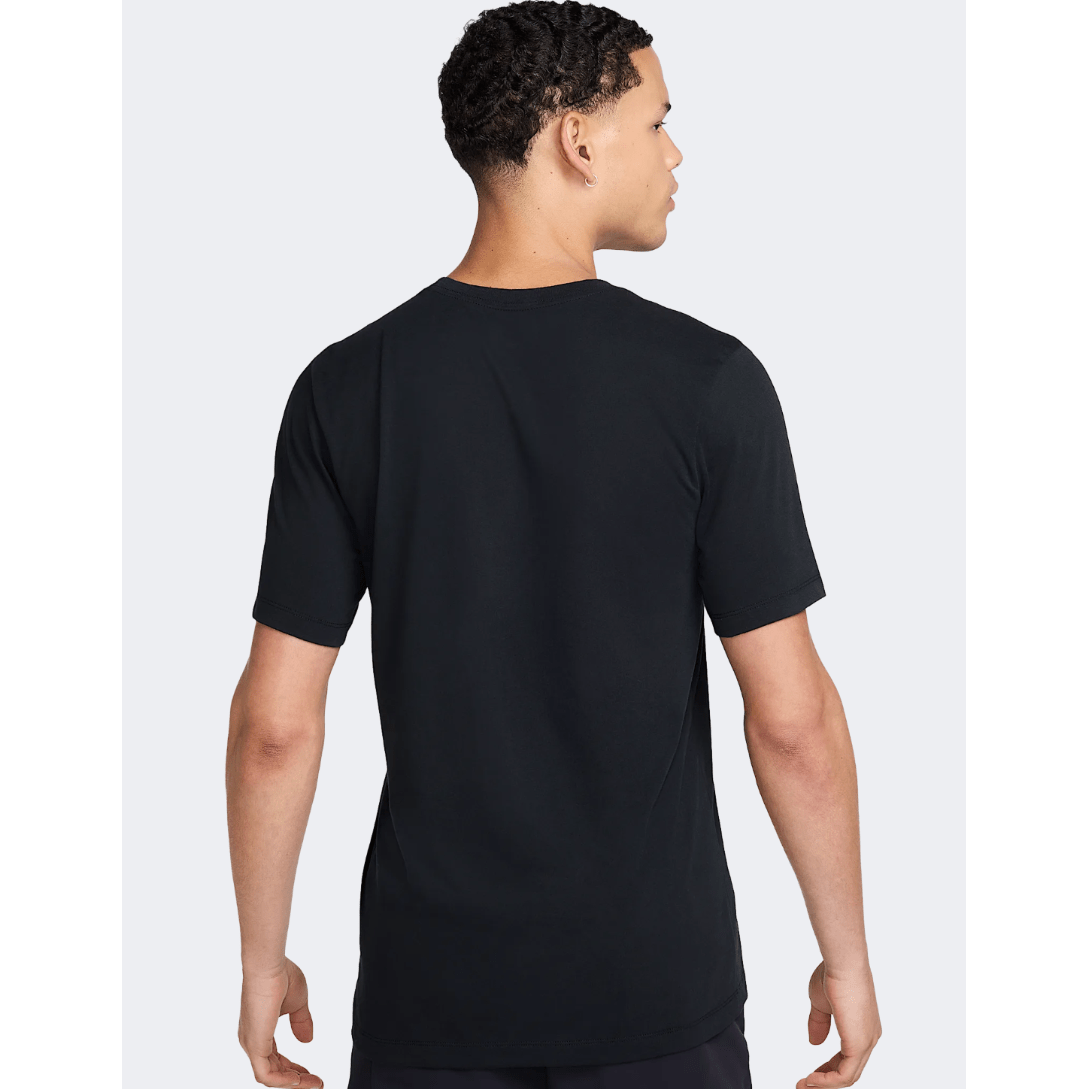 Nike Dri-Fit HBR Print Men Training T-Shirt Black - Medaid International