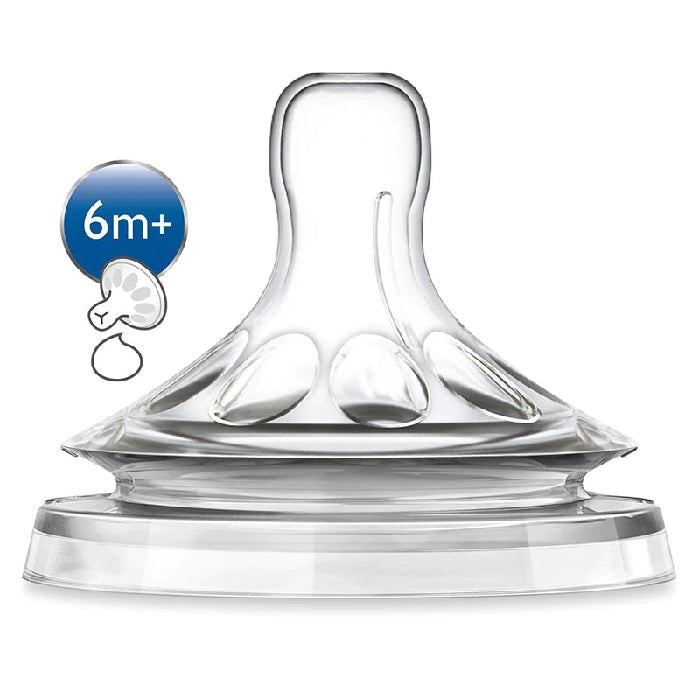 Avent natural nipple 6m+ 1 flow - Medaid International