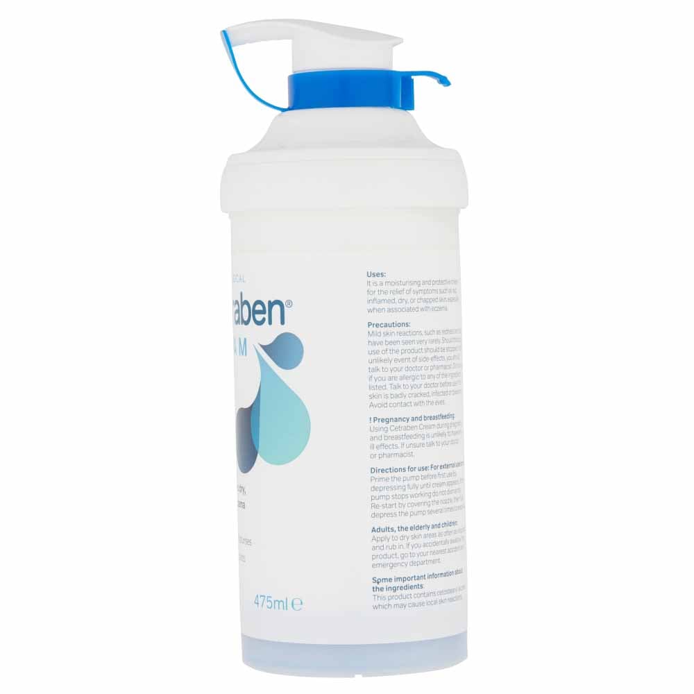 Cetraben - Cream Pump Dispenser 475ml - Medaid International