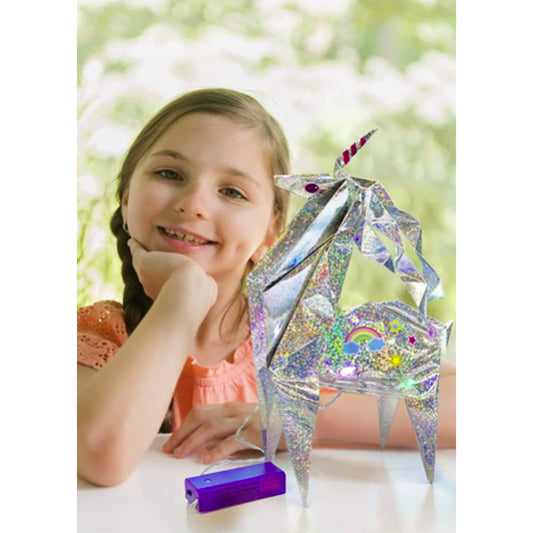 Kidz Maker - Light Up Origami Unicorn - Medaid International