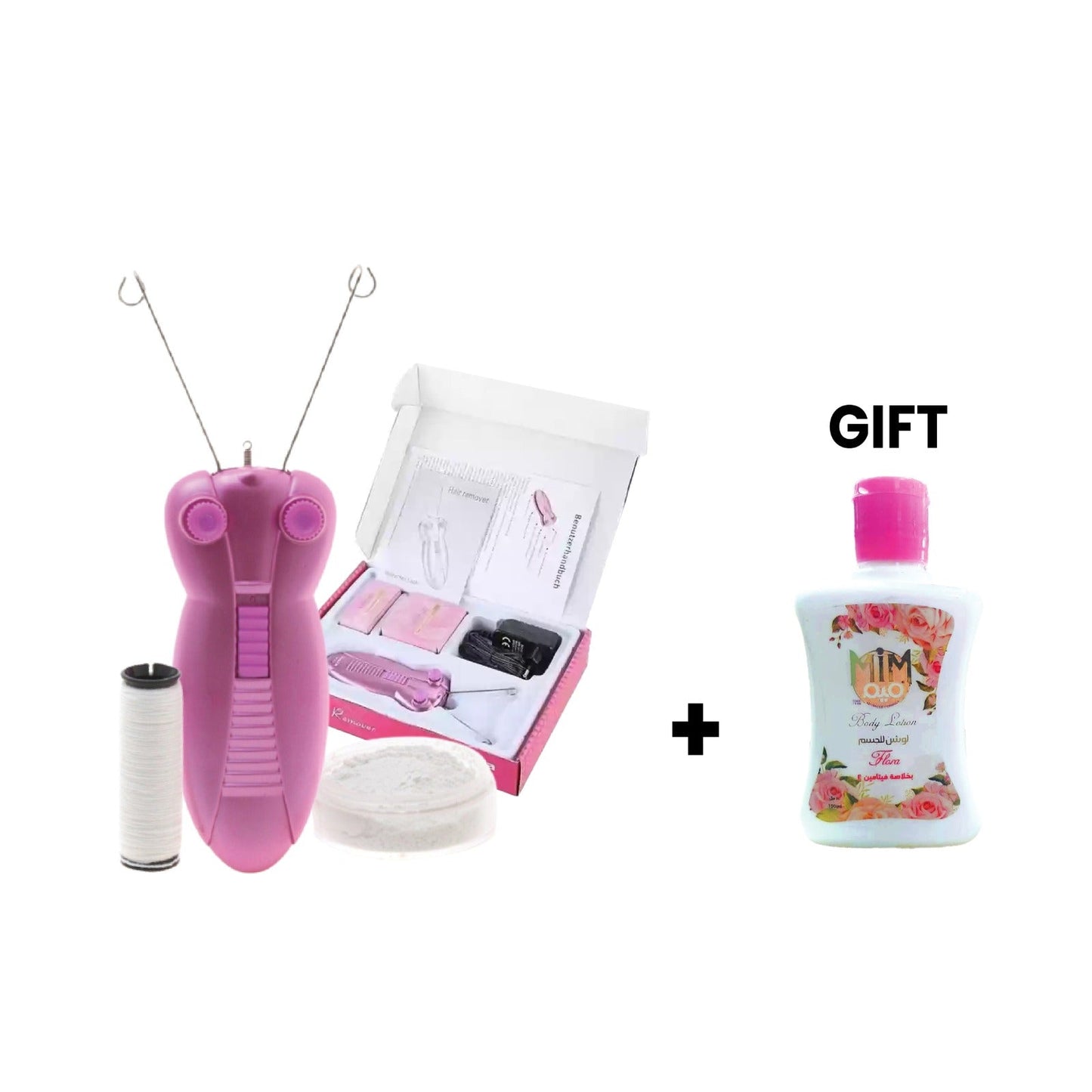 DR. SCHMIDT HAIR REMOVER MACHINE + FREE MINI BIDY LOTION 100ML - Medaid International