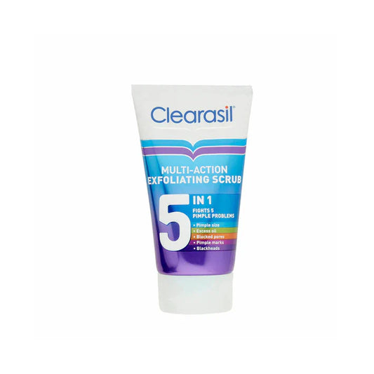 Clearasil Multi Action 5 in 1 Exfoliating Scrub 150ml - Medaid International
