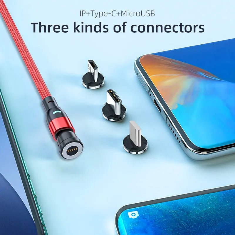 3 in 1 Magnetic Charging Cable - Medaid International