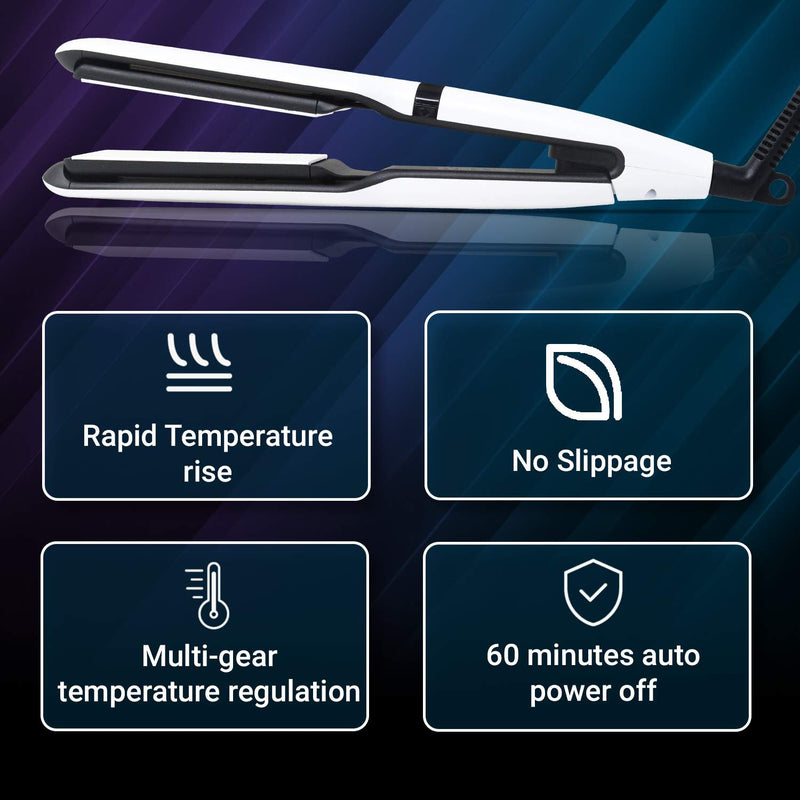 VGR V511 Flat Iron Anti-Static Flat Iron With Ceramic Plates And Lcd Display Hair Straightener - Medaid International