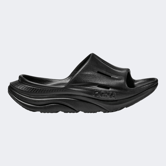 Hoka Ora Recovery 3 Unisex Lifestyle Slippers Black - Medaid International