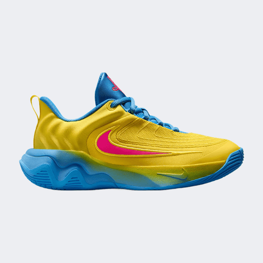 Nike Giannis Immortality Gs Boys Basketball Shoes Yellow/Blue - Medaid International