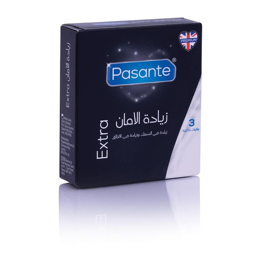 Pasante Extra, 3 Condoms - Medaid