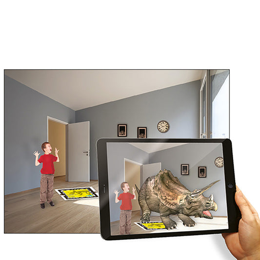 Augmented Reality - Dinosaur Dna Triceratops - Medaid International