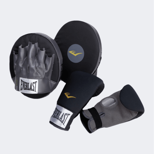 Everlast Boxing Mitts Black/Grey - Medaid International