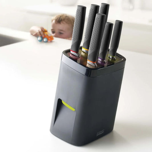 Joseph Joseph LockBlock™ Black Knife Block Set - Medaid International