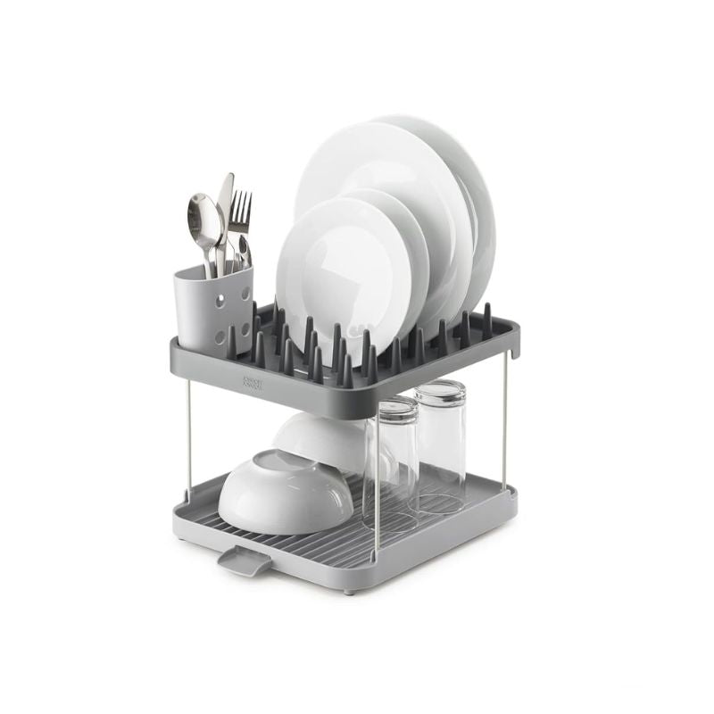 Joseph Joseph Duo 2-Tier Dish Rack - Grey - Medaid International