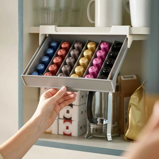Joseph Joseph CupboardStore™ Grey Under-shelf Coffee Pod Drawer - Medaid International