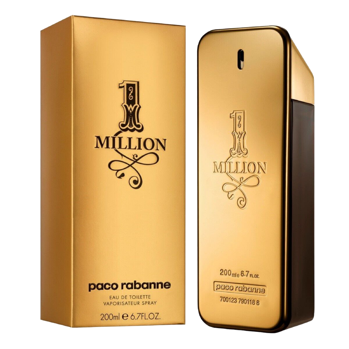 Paco Rabanne 1 Million Eau De Toilette Pour Homme - 2 Sizes - Medaid