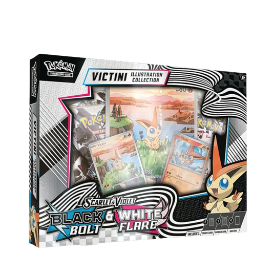 Pokemon TCG : Scarlet & Violet 10.5 Black Bolt & White Flare Unova Victini Illustration Collection - Medaid International