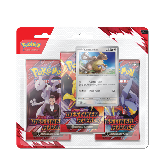 Pokemon TCG : Scarlet & Violet DESTINED RIVALS 3 Pack Blister EN - Medaid International