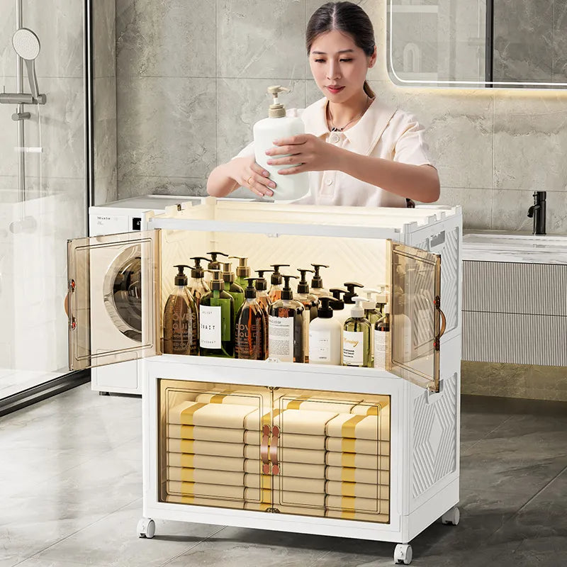 4-Layer Multi-Function Storage Cabinet