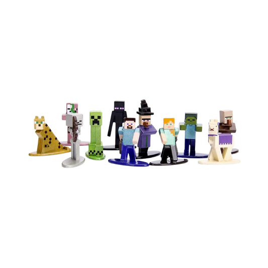 Minecraft Blind Pack Nanofigs 11-sort. By Jada Toys - Medaid International