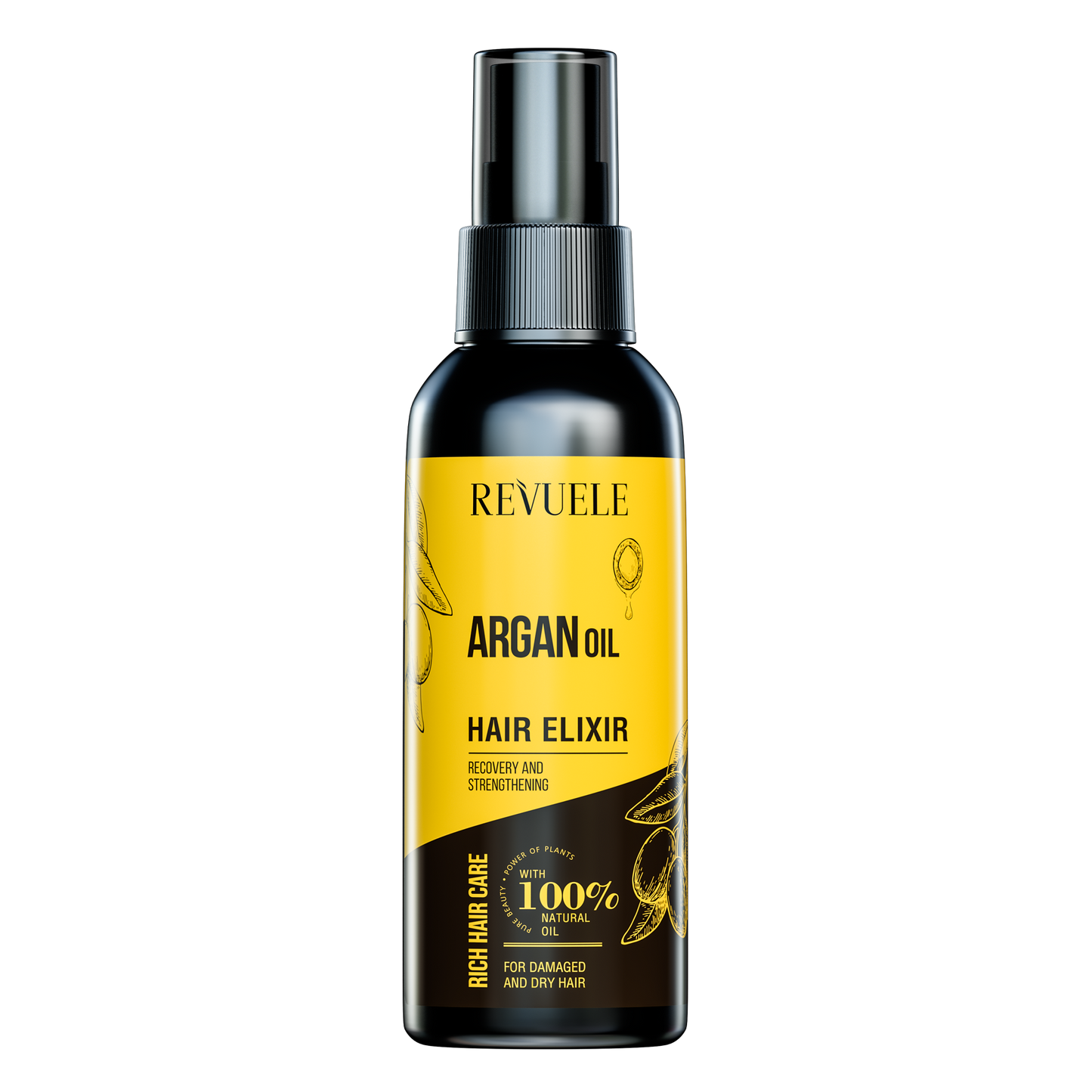 REVUELE ARGAN OIL HAIR ELIXIR 120ml - Medaid