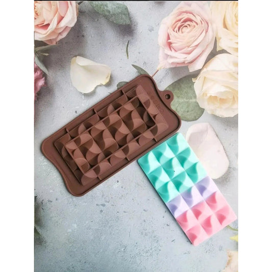 Zigzag Silicone Chocolate Mold for Creative Baking