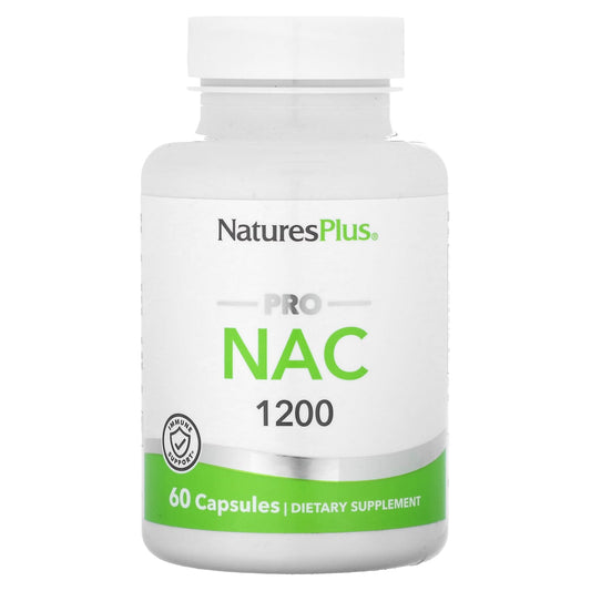 NaturesPlus, Pro NAC 1200, 60 Capsules - Medaid International