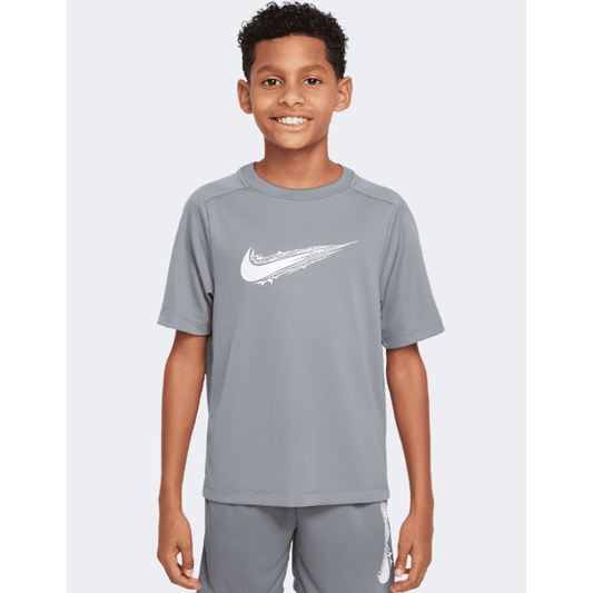 Nike Df Multi Boys Training T-Shirt Smoke Grey - Medaid International