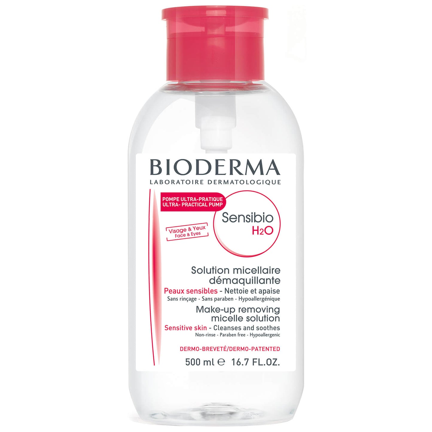 Bioderma Sensibio H2O Micellar Water Cleansing Solution - Medaid