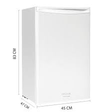Cecotec - Bolero Coolmarket TT Origin 90 E Mini Fridge, 90L, Adjustable Temp, Table Top