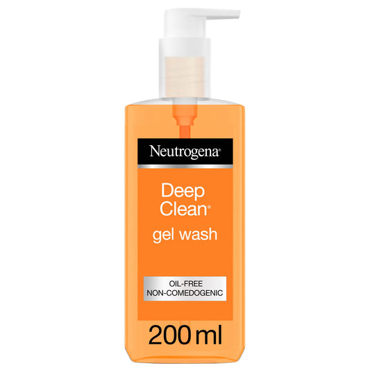 20 % OFF Neutrogena Deep Clean Gel Wash Normal/Oily Skin 200ml - Medaid