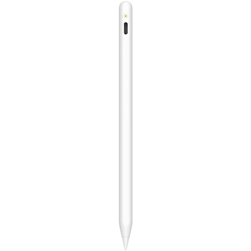 Kirosa - Slim Ergonomic White Stylus Pen with Precise Fine Tip for Comfort