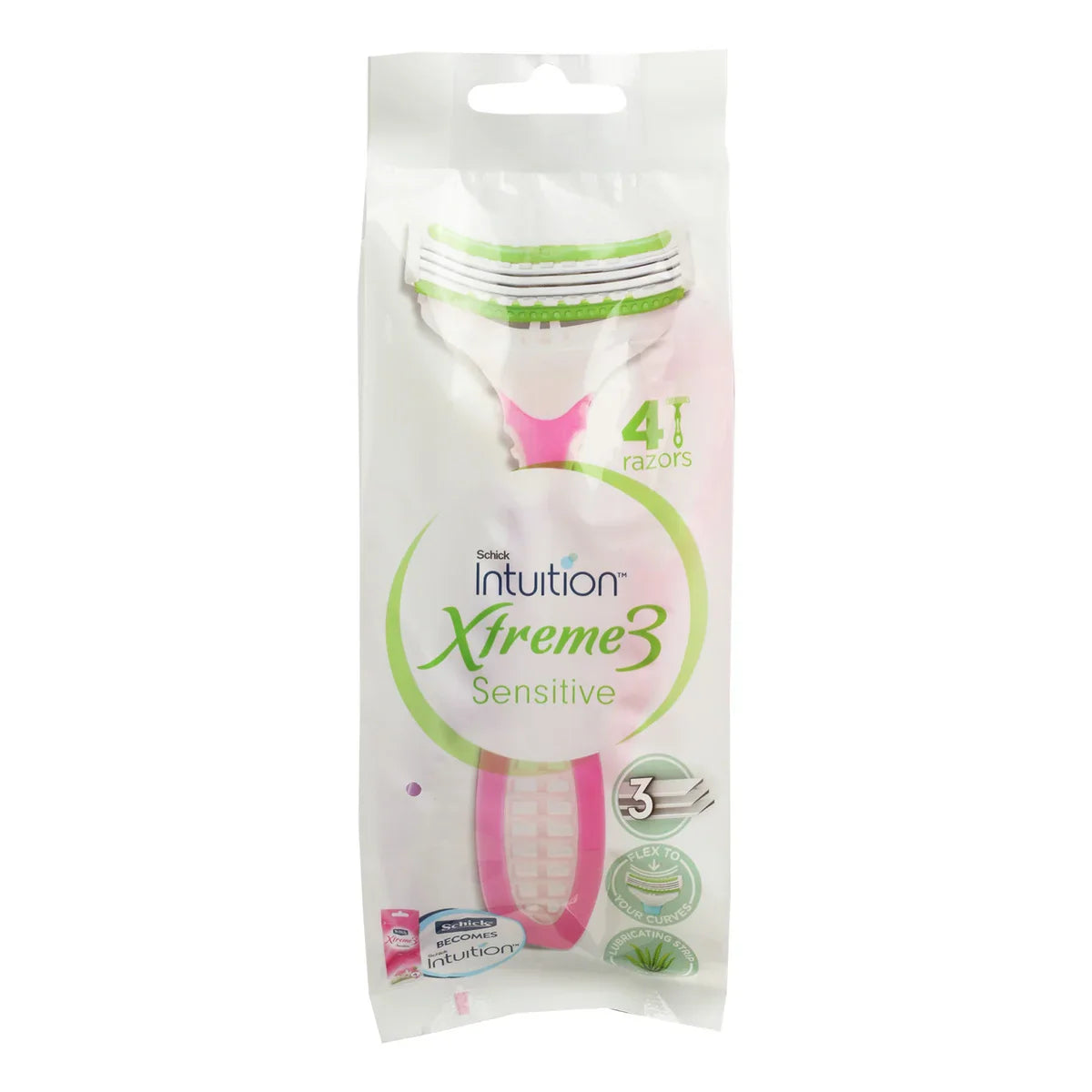 Intuition Xtreme 3 sensitive 4 razors - Medaid International
