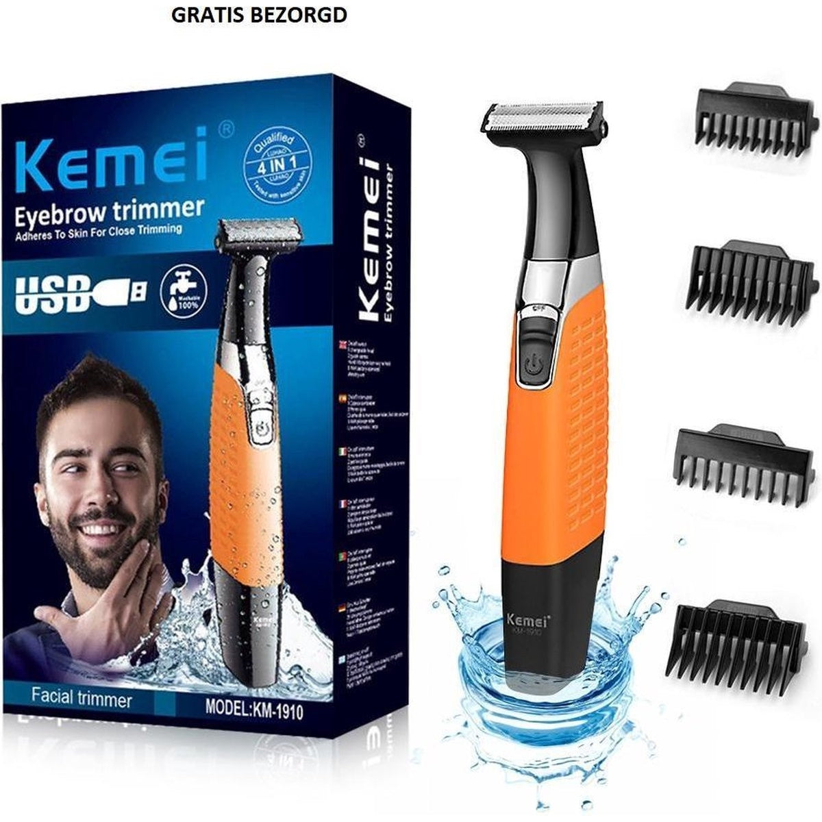 KEMEI MAN TRIMMER KM-1910 - Medaid